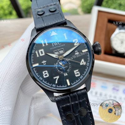 Copy IWC Big Pilots All Black Watches - High Quality IWC Watch